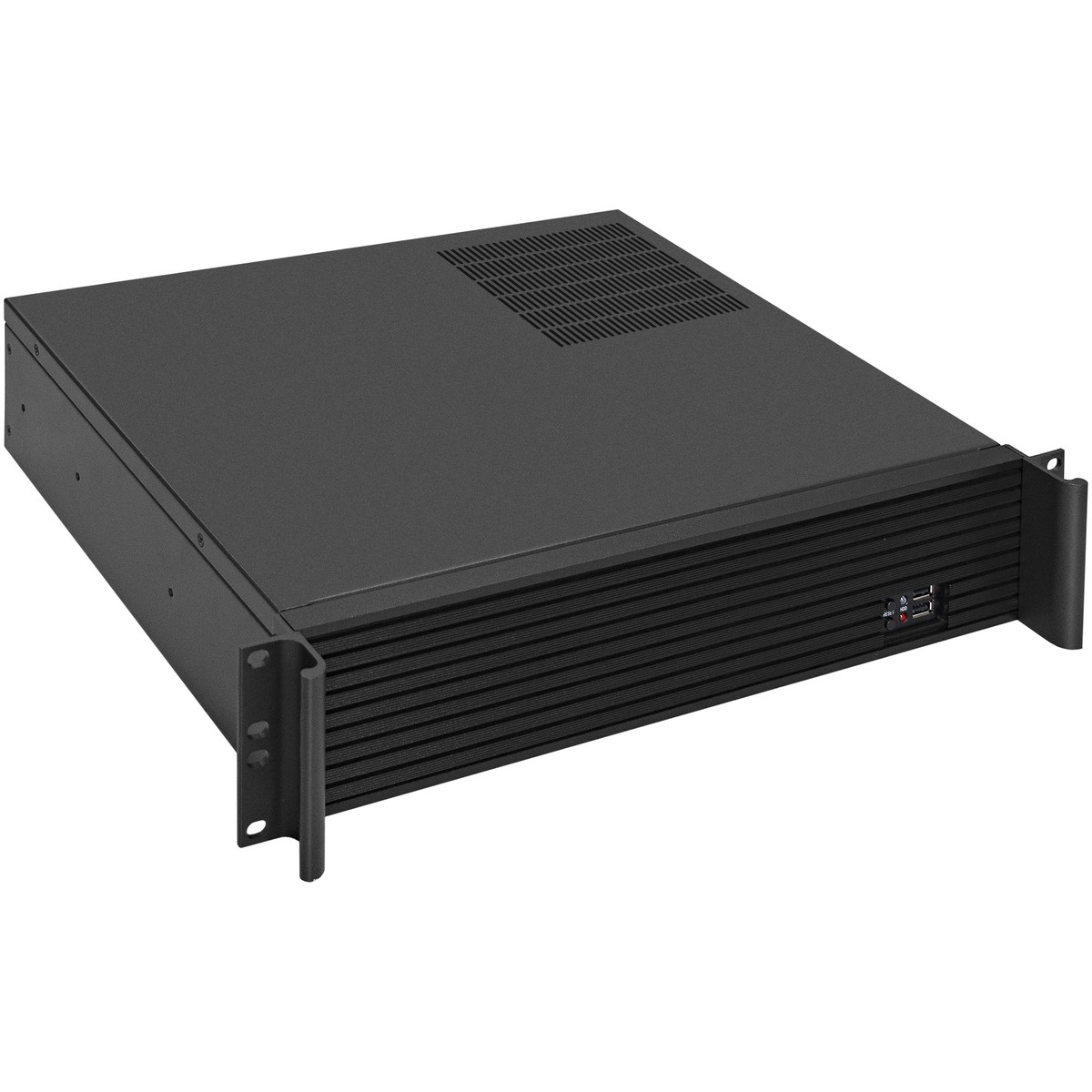 Exegate EX293319RUS Серверный корпус ExeGate Pro 2U350-03 <RM 19", высота 2U, глубина 350, БП 1200ADS, USB>