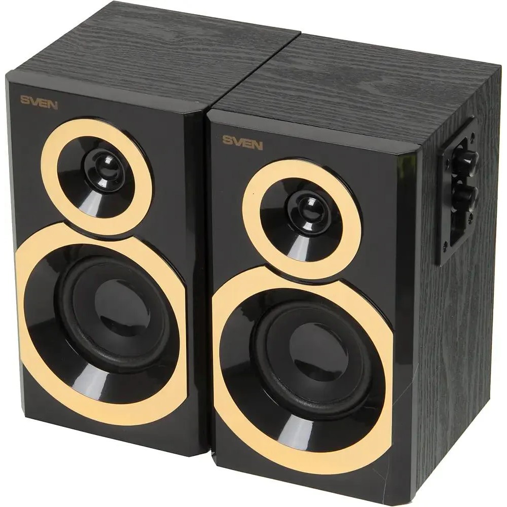SVEN SPS-619 GOLD {акустическая система 2.0, мощность 2х10 Вт(RMS)}