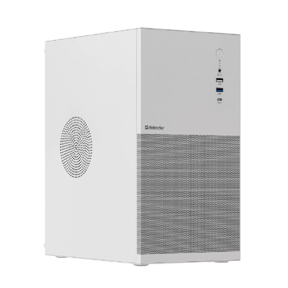 Defender Корпус компьютерный Apex Metal белый, mATX,Type C(3.0),USB3.0