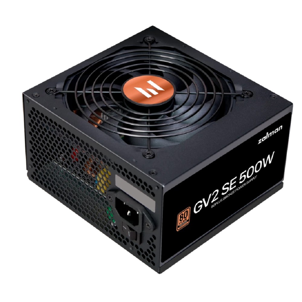 Zalman <GV2SE>  ZM500-GV2SE <500W, ATX12V v2.52, APFC, 12cm Fan, 80+ Bronze, Ret>