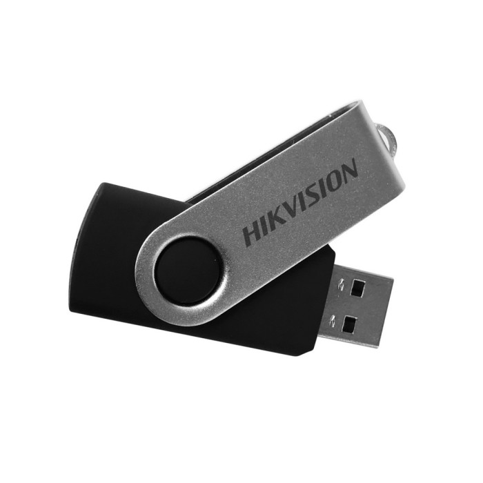Hikvision USB Drive 32GB M200 HS-USB-M200S/32G/U3 32ГБ, USB3.0, серебристый и черный