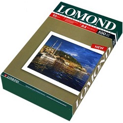 LOMOND 0102146 Фотобумага LOMOND односторонняя, глянцевая, A4, 95 г/м2, 500 листов 