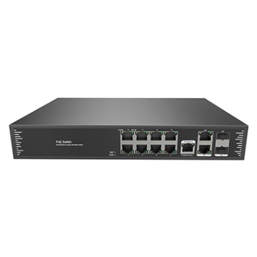 Just JT-POE31108PFM Интеллектуальный управляемый 10 портовый PoE коммутатор L2 уровня