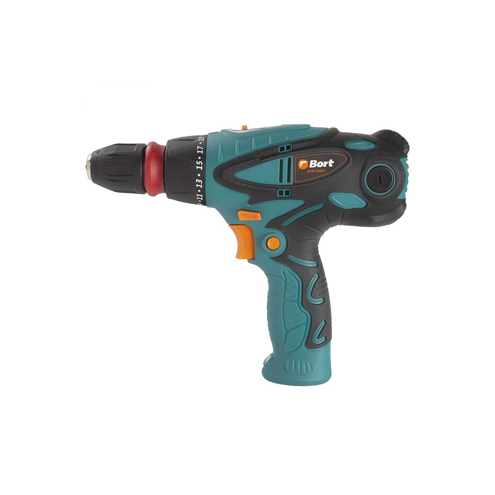 Bort Сетевая дрель-шуруповерт BSM-450X2, 93410600, 450Вт., 2 скорости, 1000 об/мин