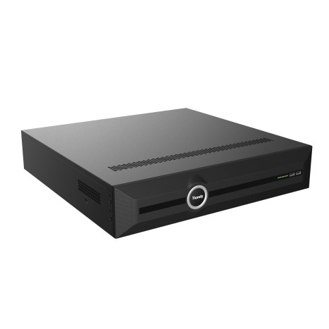 Tiandy TC-R3880 I/B/N 80-ch, 320Mbps/320Mbps, разрешение записи до 12MP, способность к декодированию 4*8MP, 16*1080p, 32*720p, видеовыход: 2 HDMI &amp; 2VGA non-одновременный вывод, Режим тревоги I/
