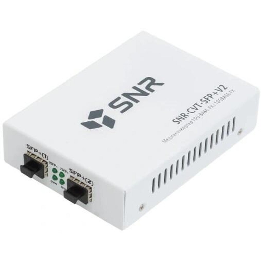 SNR SNR-CVT-SFP+V2 Медиаконвертер 10GbE SFP+ / SFP+