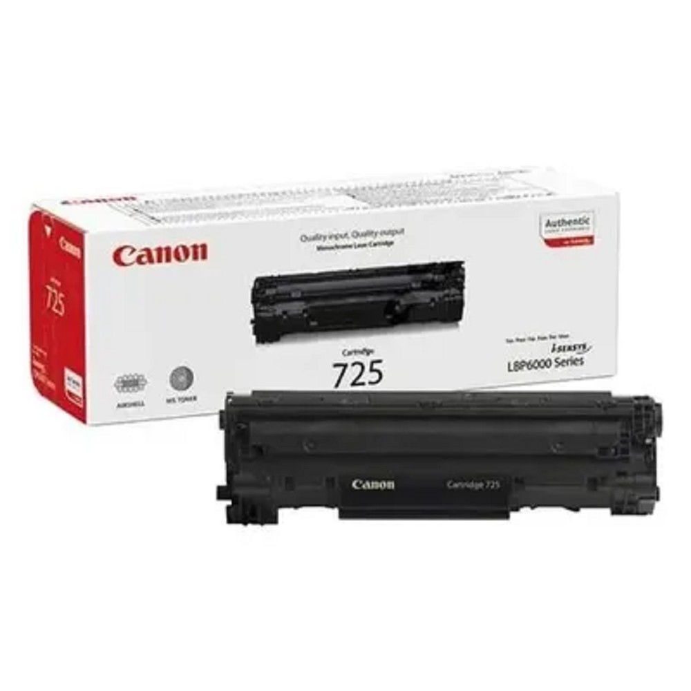 Canon Cartridge 725 3484B005/3484B002 Картридж для LBP 6000/6000B/MF3010, Черный, 1600 стр.