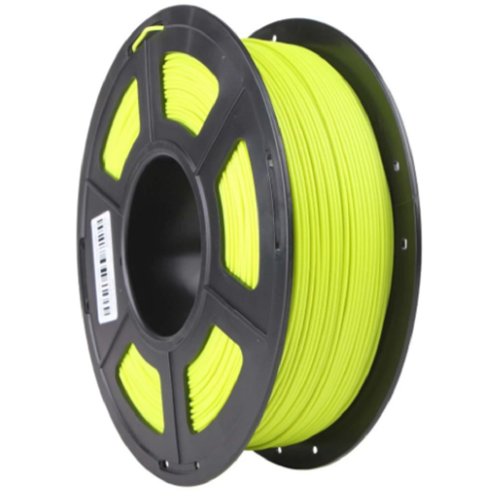 Филамент NVPRINT PLA Matte Bright Yellow для 3D печати диаметр 1.75мм  длина 330 метров  масса 1 кг