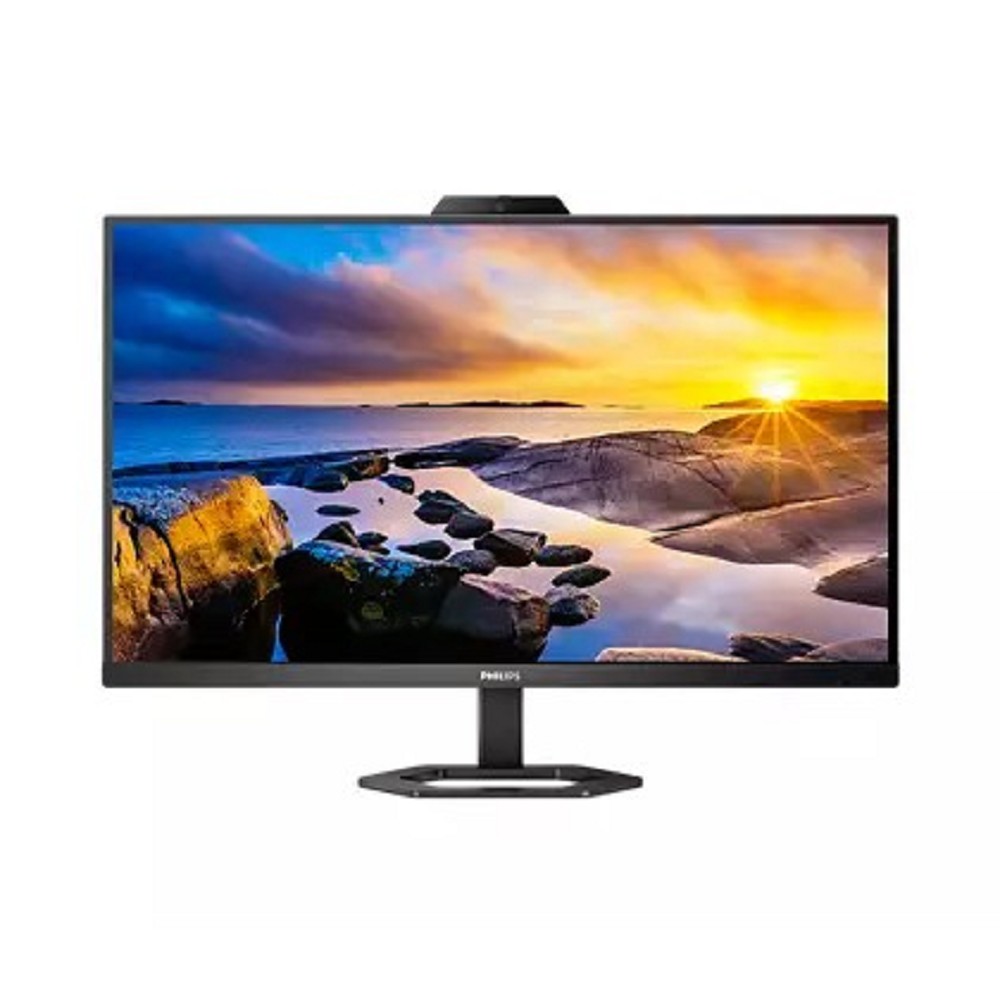 LCD PHILIPS 27" 27E1N5600HE/00 черный с поворотом экрана {IPS 2560x1440 75Hz 1ms 178/178 300cd HAS HDMI DisplayPort USB-C3.2 Speakers WebCam}