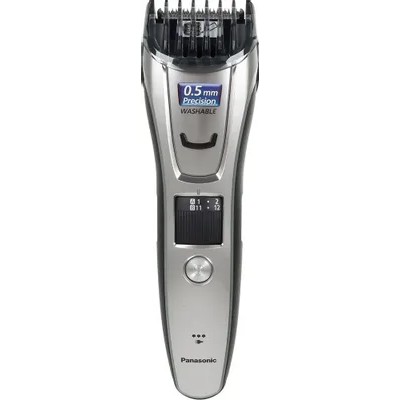 Машинка для стрижки Panasonic ER-GB80-S520 серебристый (насадок в компл:3шт)
