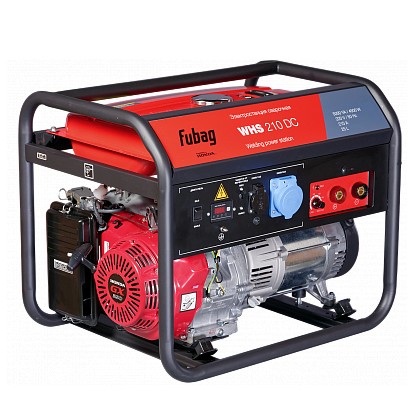 FUBAG Электростанция сварочная WHS 210 DC (Honda 220В) бензиновая [838240] 