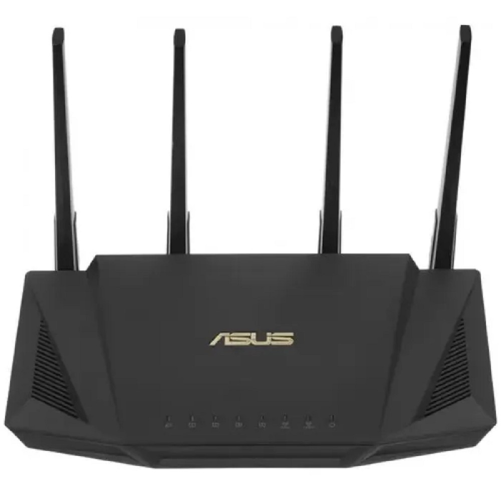 Повреждение упаковки Роутер беспроводной ASUS RT-AX58U v2 4 LAN, 1000 Мбит/с, 4 (802.11n), 5 (802.11ac), 6 (802.11ax), 1 x USB 3.1, 3G, 4G/LTE, IPv6