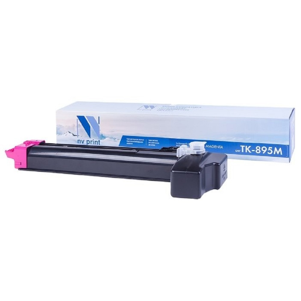 NV Print  TK-895M Тонер-картридж для Kyocera-Mita FS-C8025MFP/8020MFP, M, 6K