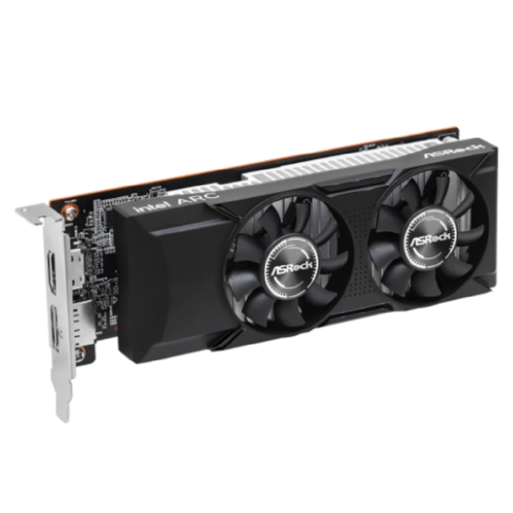 Видеокарта Asrock PCI-E 4.0 A310 LP 4G INTEL ARC A310 4Gb 64bit GDDR6 2000/15500 HDMIx1 DPx1 HDCP RTL