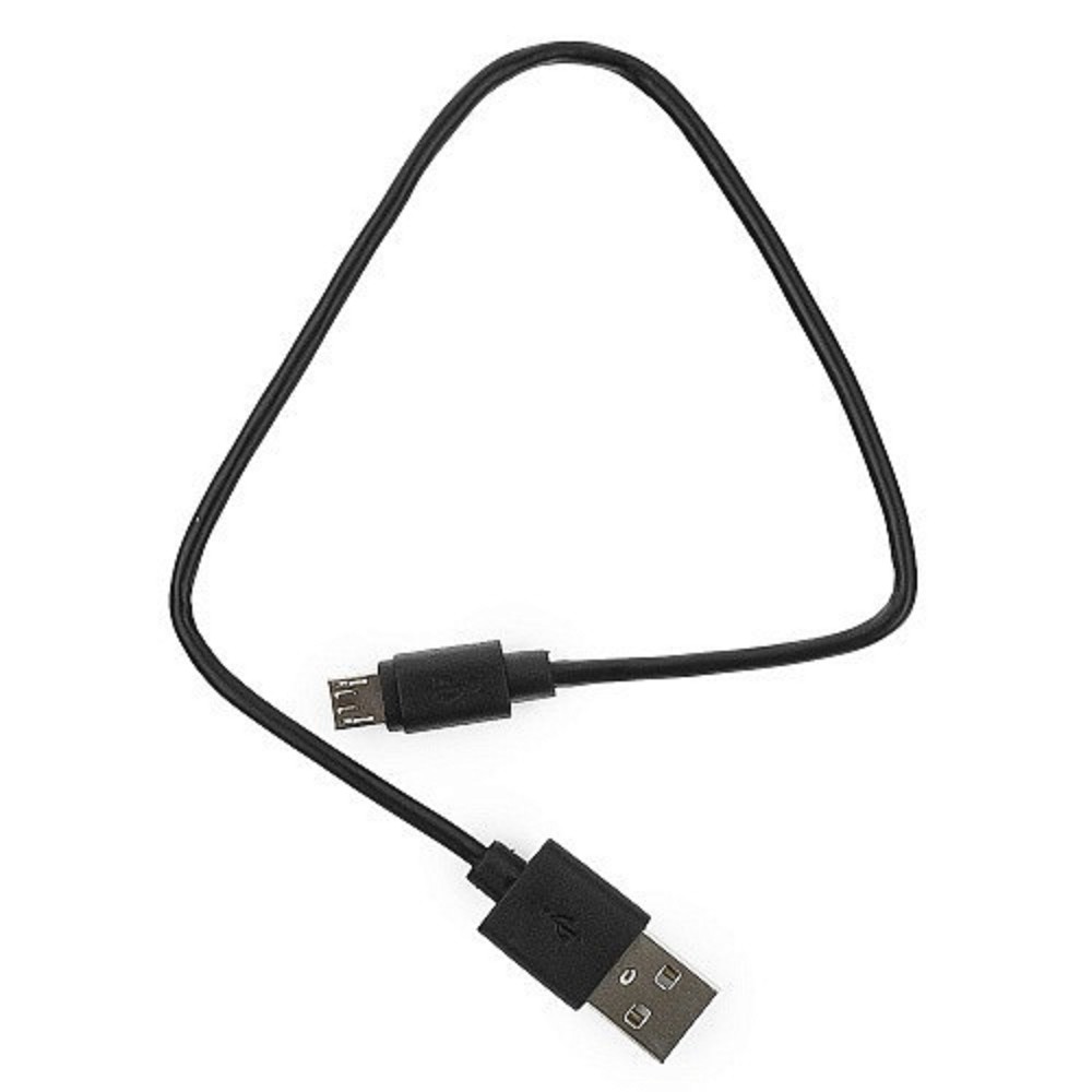 Кабель USB2.0 Гарнизон AM/MicroUSB, медь, 1м, черный, пакет (GCC-mUSB2-AMBM-1M)