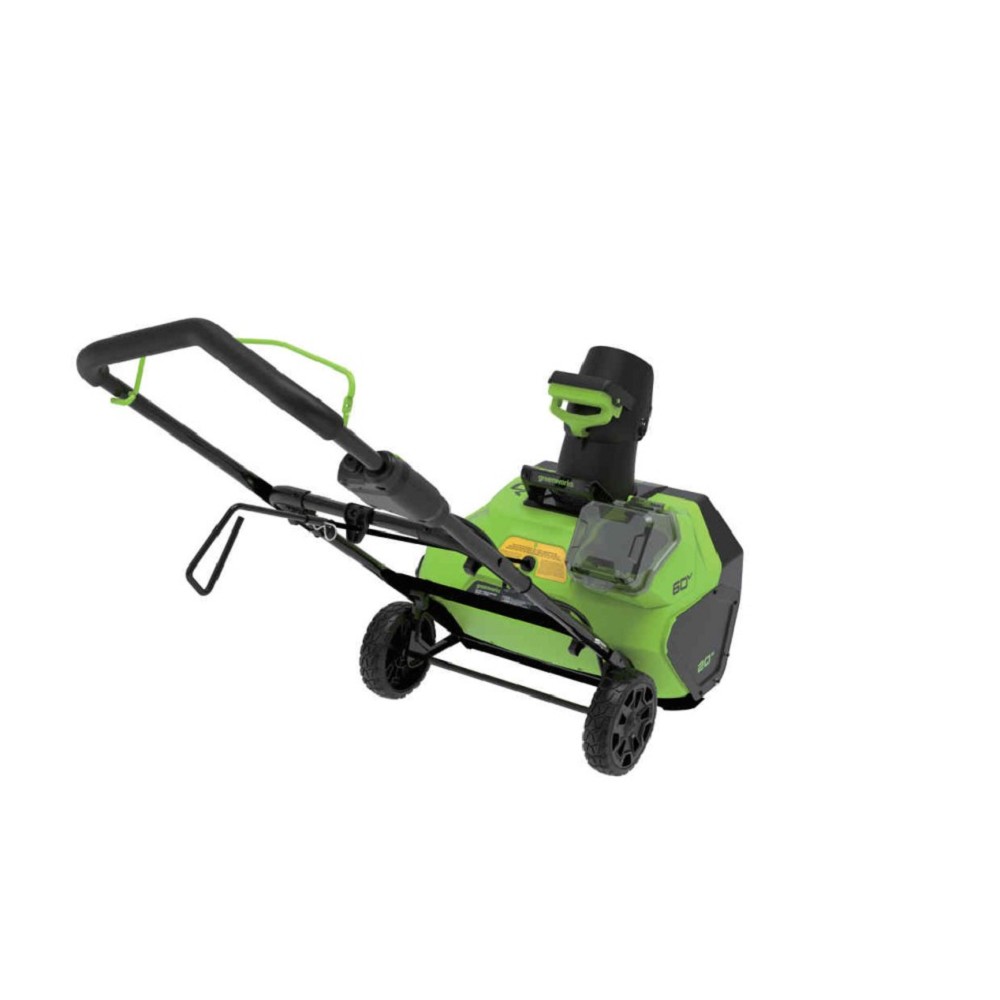 Greenworks 60В Снегоуборщик аккумуляторный Greenworks  GD60PSTK5, 60V, 51 см, бесщеточный (c АКБ 5АЧ и ЗУ) [2602907UG]