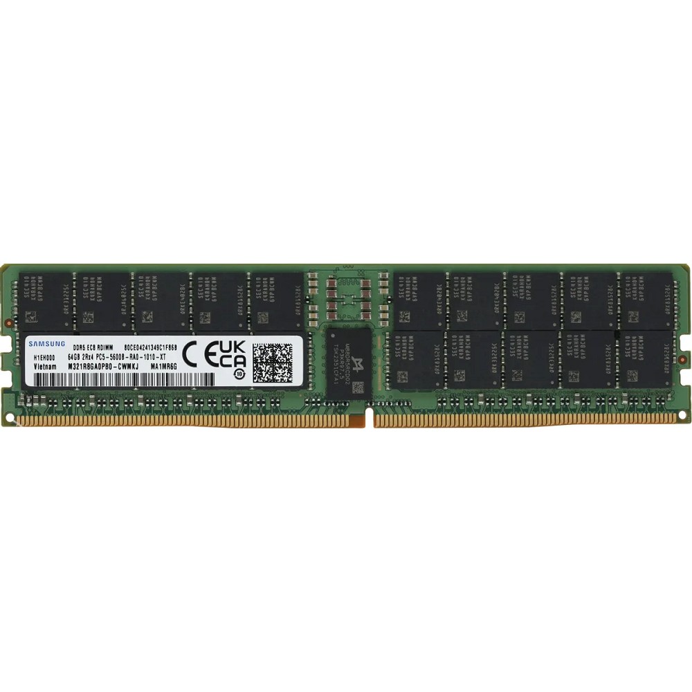 Samsung DDR5 64Gb M321R8GA0PB0-CWM DIMM ECC Reg PC5-44800 CL40 5600MHz OEM