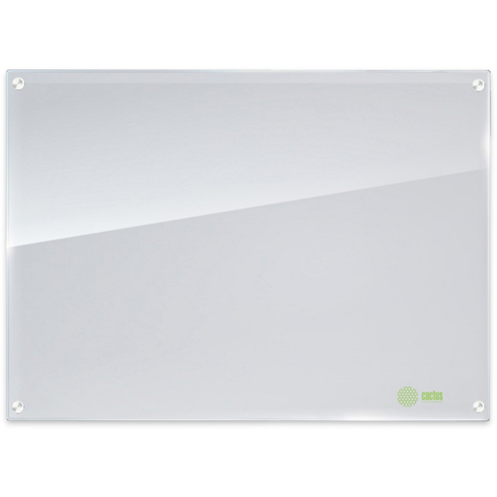 Cactus доска стеклянная CS-GBD-90X120-WT-TM Сквозное крепление стеклянная белый 90x120 стекло крепления