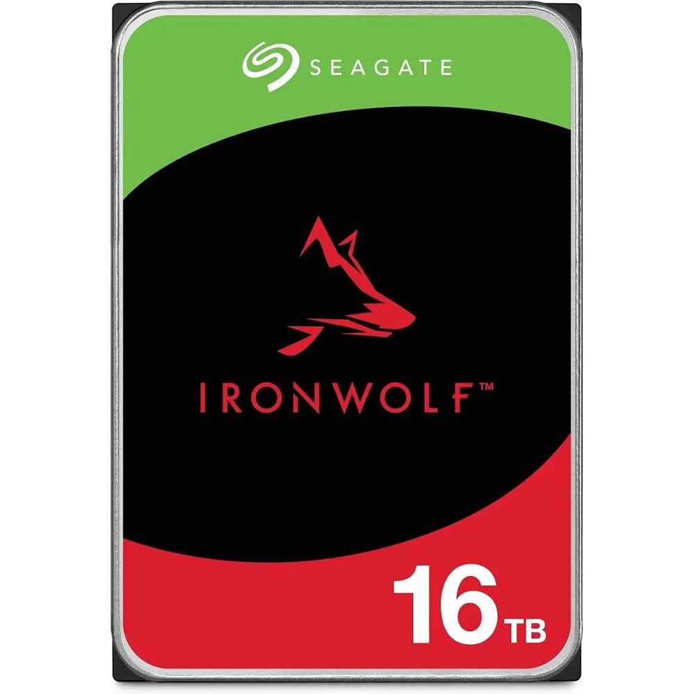 16TB Seagate Ironwolf (ST16000VN001) {SATA 6.0Gb/s, 7200 rpm, 64mb buffer, 3.5",для NAS}