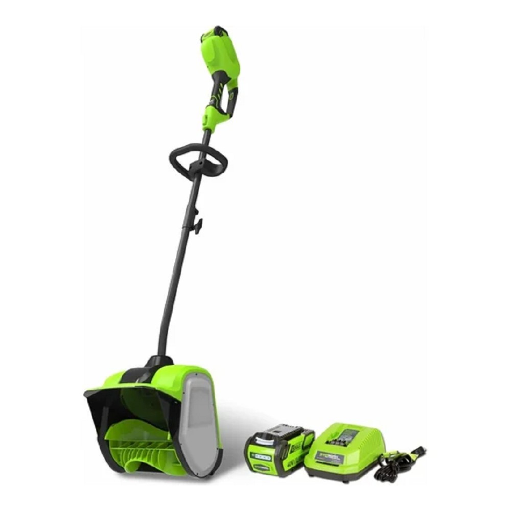 Greenworks Снегоуборщик аккумуляторный GD40SSK2, (40V, 30 см, бесщеточный, с 1хАКБ 2 А.ч и ЗУ) [2600807UA]
