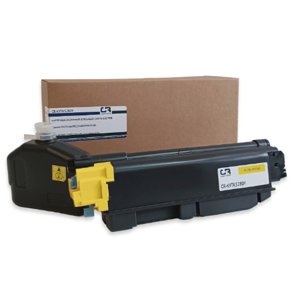 Картридж лазерный CopyRite CR-KYTK5280Y TK-5280Y желтый (11000стр.) для Kyocera P6235cdn/M6235cidn/M