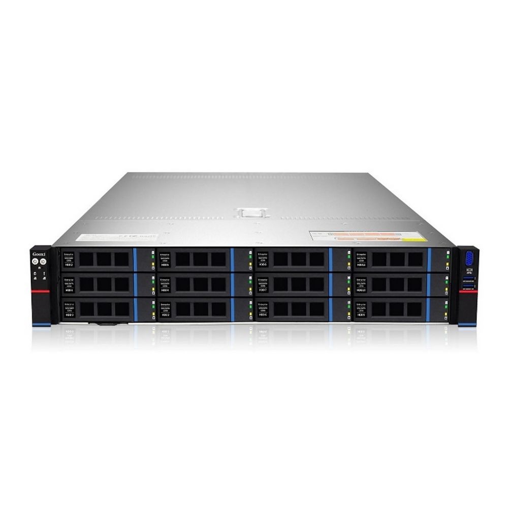 Gooxi SL201-D12R-G3 2U, 2xLGA4189; 32x DDR4; 12x 3.5(2.5") SATA/SAS; 2x 2.5" rear SAS/SATA; 2x 2.5" rear NVMe; 2х M.2 NVMe 2280; 2xPCIe 4.0x16; 4xPCIe 4.0x8; OCP3.0; 2x1GbE i350; IPMI; RAIL; 2x1200W