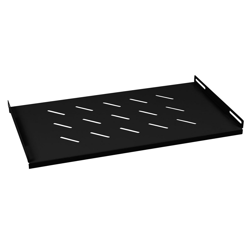CABEUS SH-J018-WM45-BK ПОЛКА 19" ПЕРФОРИРОВАННАЯ ДЛЯ НАСТЕННЫХ ШКАФОВ ГЛУБИНОЙ 450 ММ, ЦВЕТ ЧЕРНЫЙ