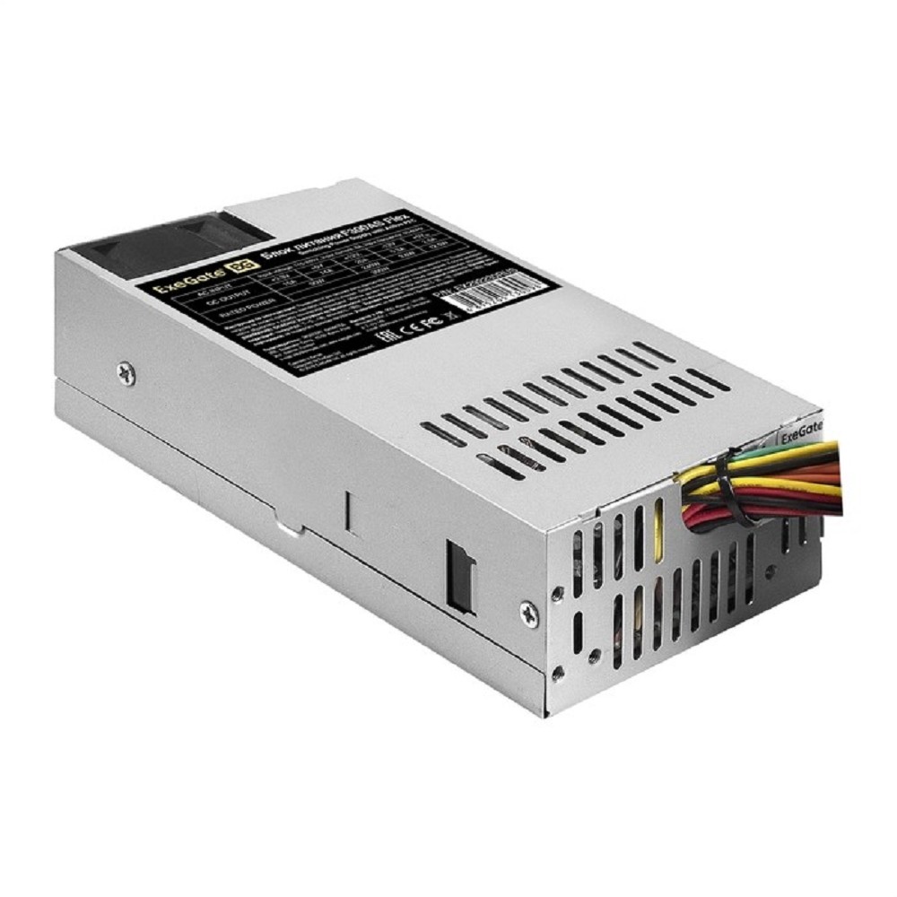Exegate EX292230RUS Блок питания 300W ExeGate F300AS (Flex ATX, for ITX case, APFC, КПД 80% (80 PLUS), 4cm fan, 24pin, 4pin, 3xSATA, 2xIDE)
