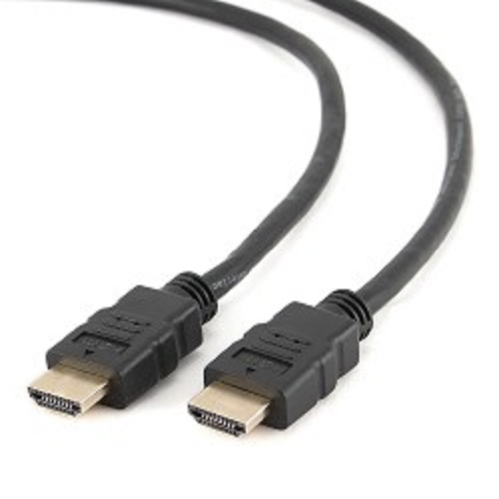 Кабель HDMI Cablexpert 19M/19M, v2.0, серия Light, позол. контакты, экран, 1м, черный, пакет (CC-HDMI4L-1M)