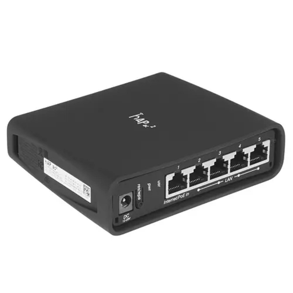 MikroTik RBD52G-5HacD2HnD-TC Беспроводной маршрутизатор, hAP ac2 2.4/5ГГц, 5х10/100/1000, USB