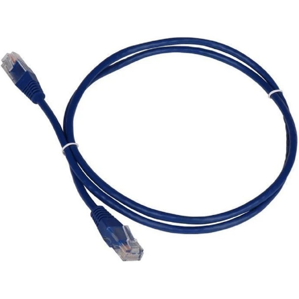 Патч-корд LANMASTER вилка RJ-45,  вилка RJ-45,  кат.5е,  ПВХ,  0.3м,  синий [twt-45-45-0.3-bl]