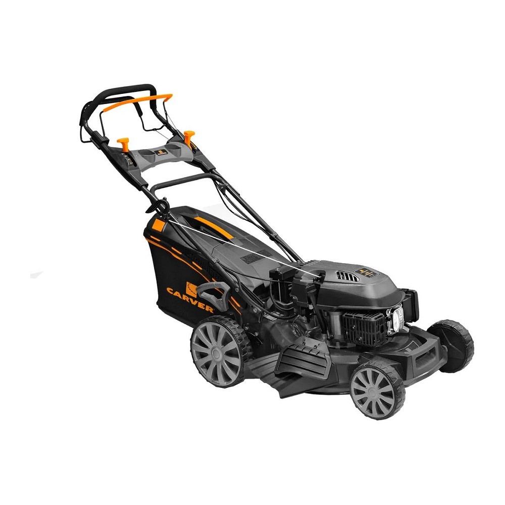 Газонокосилка бенз. CARVER LMG-3653DMSE-VS [01.024.00011] { 3,6кВт,Ш-53см, 8"/11", 65л, мульч.,4скор.,б/выбр, эл/ст } 