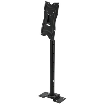 REXANT Кронштейн для телевизора 13"- 37" дюймов, потолочный подвесной   серия PROFI чёрный {13"-37" Максимальная нагрузка: 25 кг VESA: 75х75, 100х100, 200х200 мм}