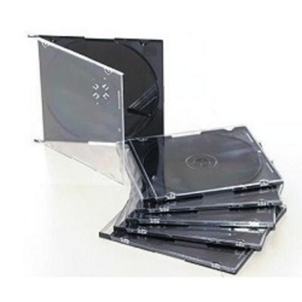 CD-box Slim черн.[CDB-sl] (200 шт.)