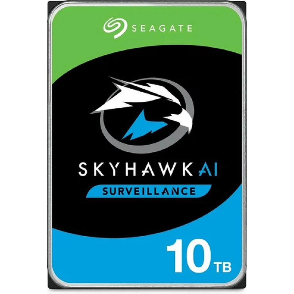 10TB Seagate SkyHawkAl (ST10000VE001) {SATA 6 Гбит/с, 7200 rpm, 256 mb buffer, для видеонаблюдения}