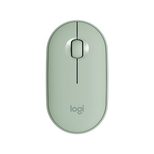 910-005720 Мышь беспроводная Logitech Pebble M350 Eucalyotus 
