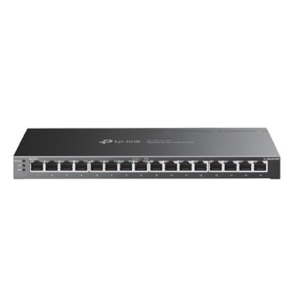TP-Link SG2016P Коммутатор JetStream Smart с 16 гигабитными портами (8 портов PoE+)