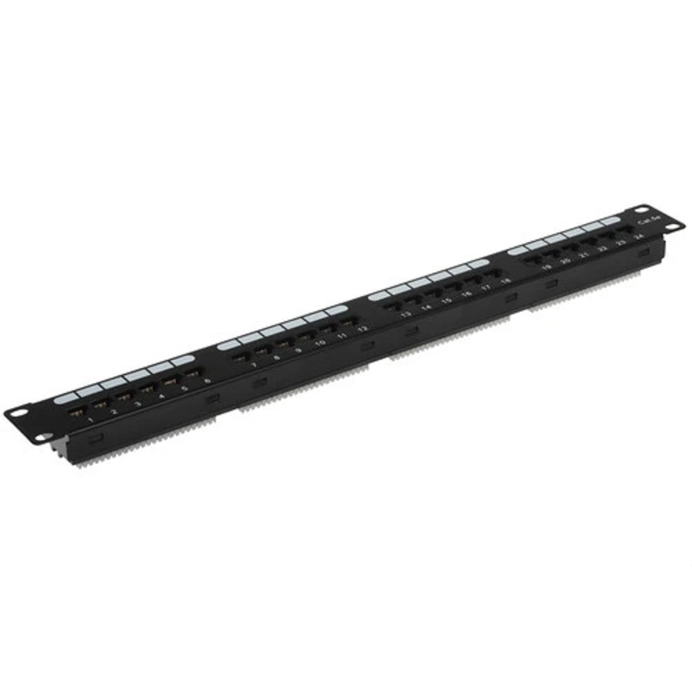 Патч-панель Lanmaster NM-PPU24C 19" 2U 24xRJ45 кат.5e UTP