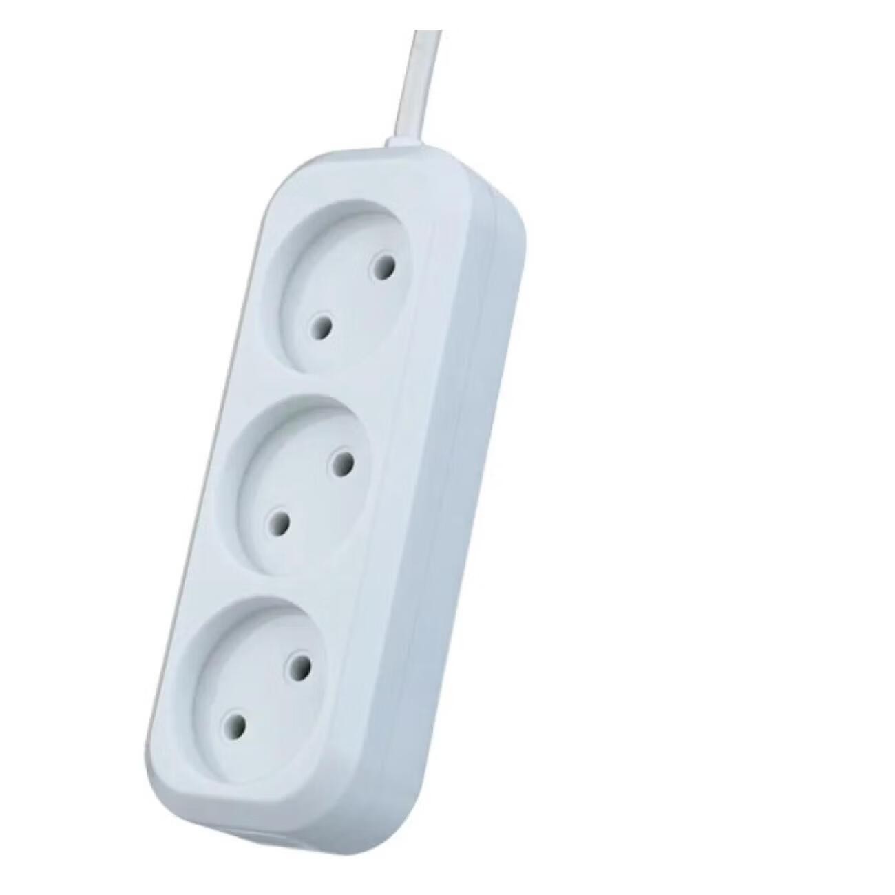 Perfeo Сетевой удлинитель без заземления "RU POWER", PF_B4062 (3,0м, 3 розетки, белый (Р16-012))