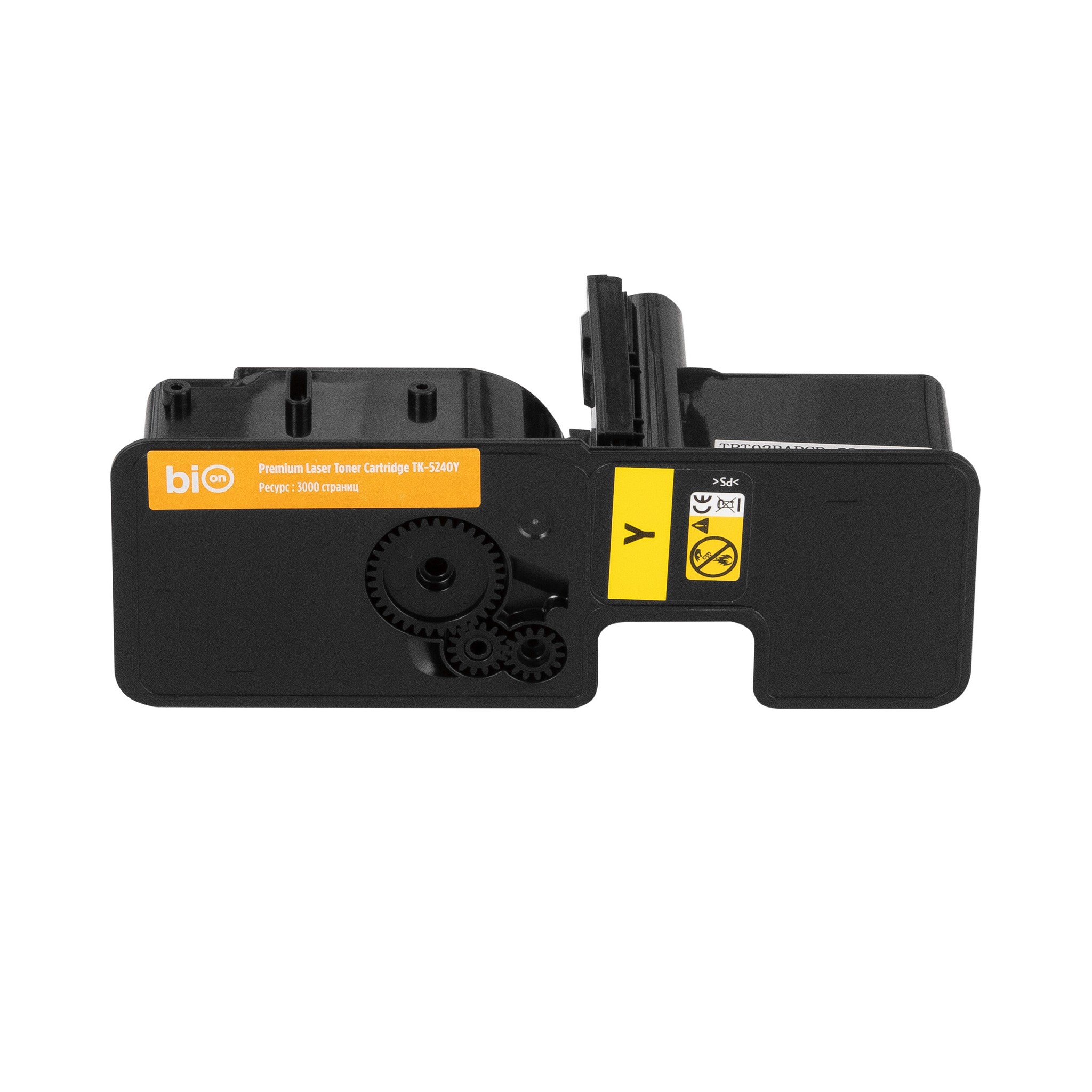 Повреждение упаковки Bion BCR-TK-5240Y Картридж для Kyocera ECOSYS { P5026cdn/P5026cdw/M5526cdn/M5526cdw} (3000  стр.), Желтый, с чипом