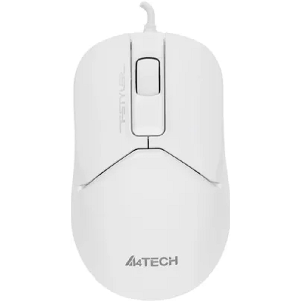 Мышь A4Tech Fstyler FM12S белый оптическая (1200dpi) silent USB (3but)