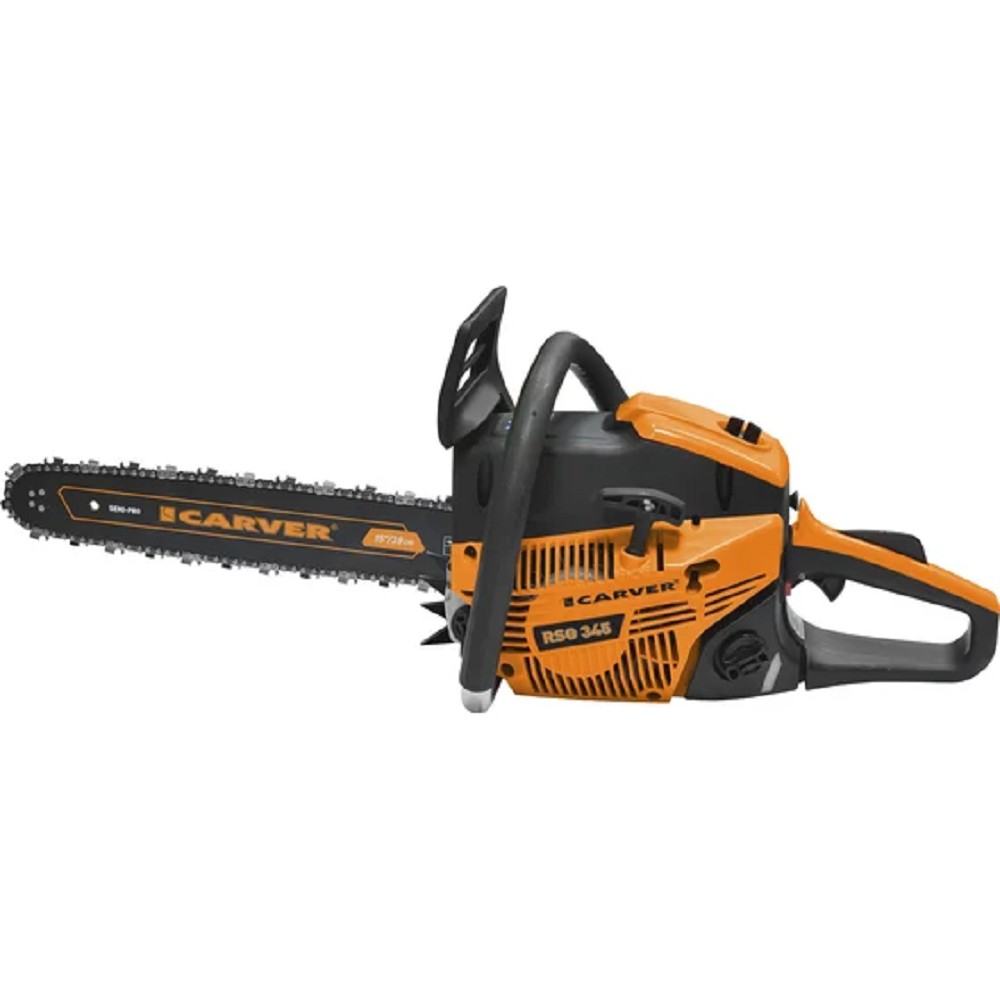 Пила бенз. CARVER RSG 345 [01.004.00045] { картон (15", цепь PROFI 0,325-1,5-64зв.) (2 шт/упак)(96шт/пал } 