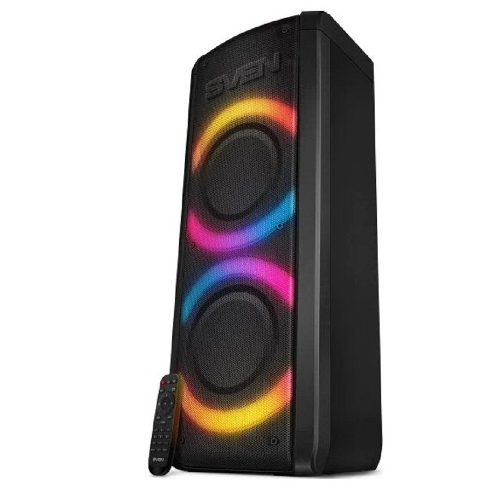 Портативная акустика АС PS-710, черн (100 Вт, TWS, BT, FM, 4400мАxч)