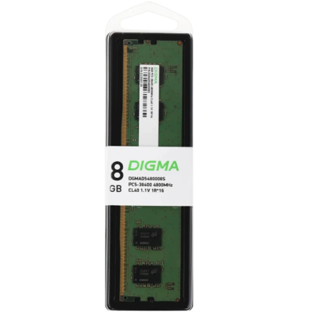 Digma DDR5 DIMM 8GB 4800MHz DGMAD5480008S