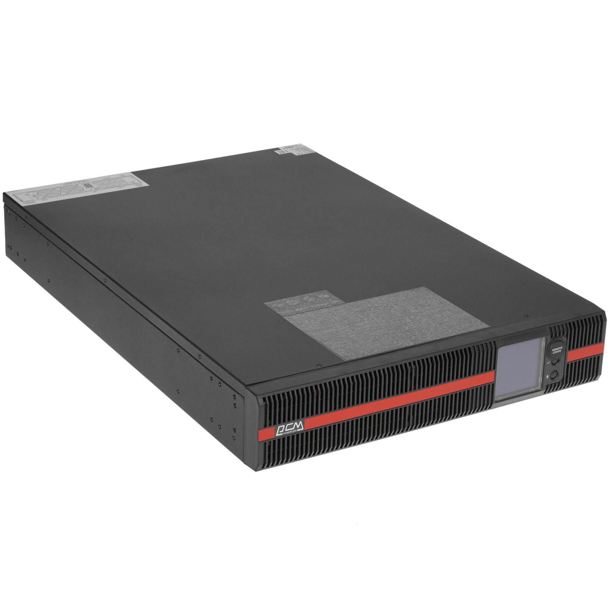 PowerCom Macan MRT-3000SE ИБП {Online, 3000VA / 3000W, Rack/Tower, IEC, LCD, Serial+USB, SNMPslot, подкл. доп. батарей} (1076119)