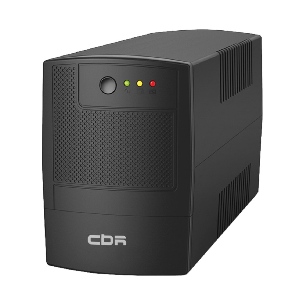 ИБП CBR [UPS-TWP-101J-650] 650VA/390W, Schuko CEE 7 x2 outlets, LED, AVR, SEC, 12V/7Ah