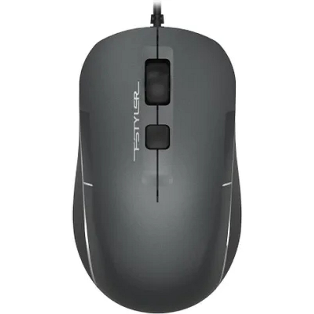 Мышь компьютерная A4Tech Fstyler FM26 серый/черный (800-1600dpi) USB (4but)