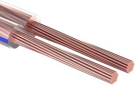 Proconnect 01-6208-6 Кабель акустический, 2х2.50 мм2, прозрачный BLUELINE, 100 м.  
