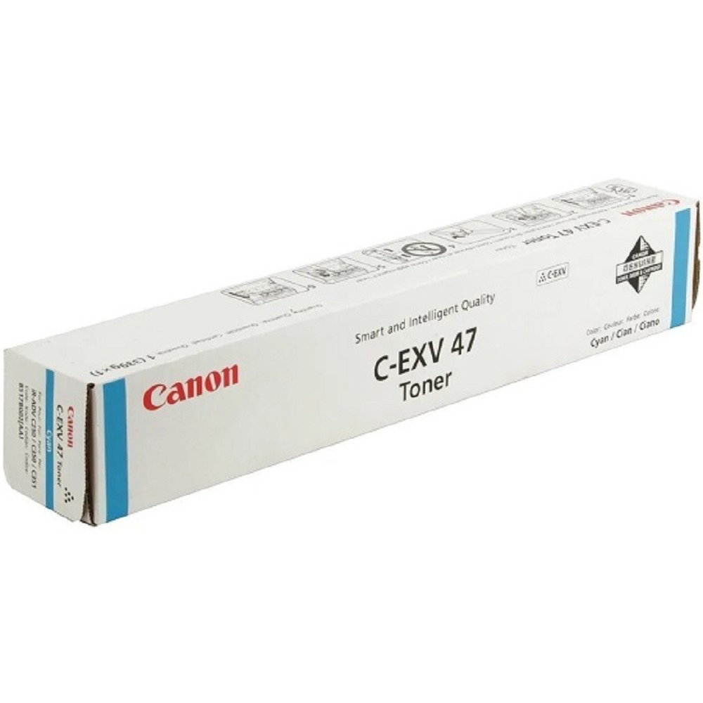 Canon C-EXV47C 8517B002 Картридж голубой (туба 21500) iR-ADV C351iF/C350i/C250i