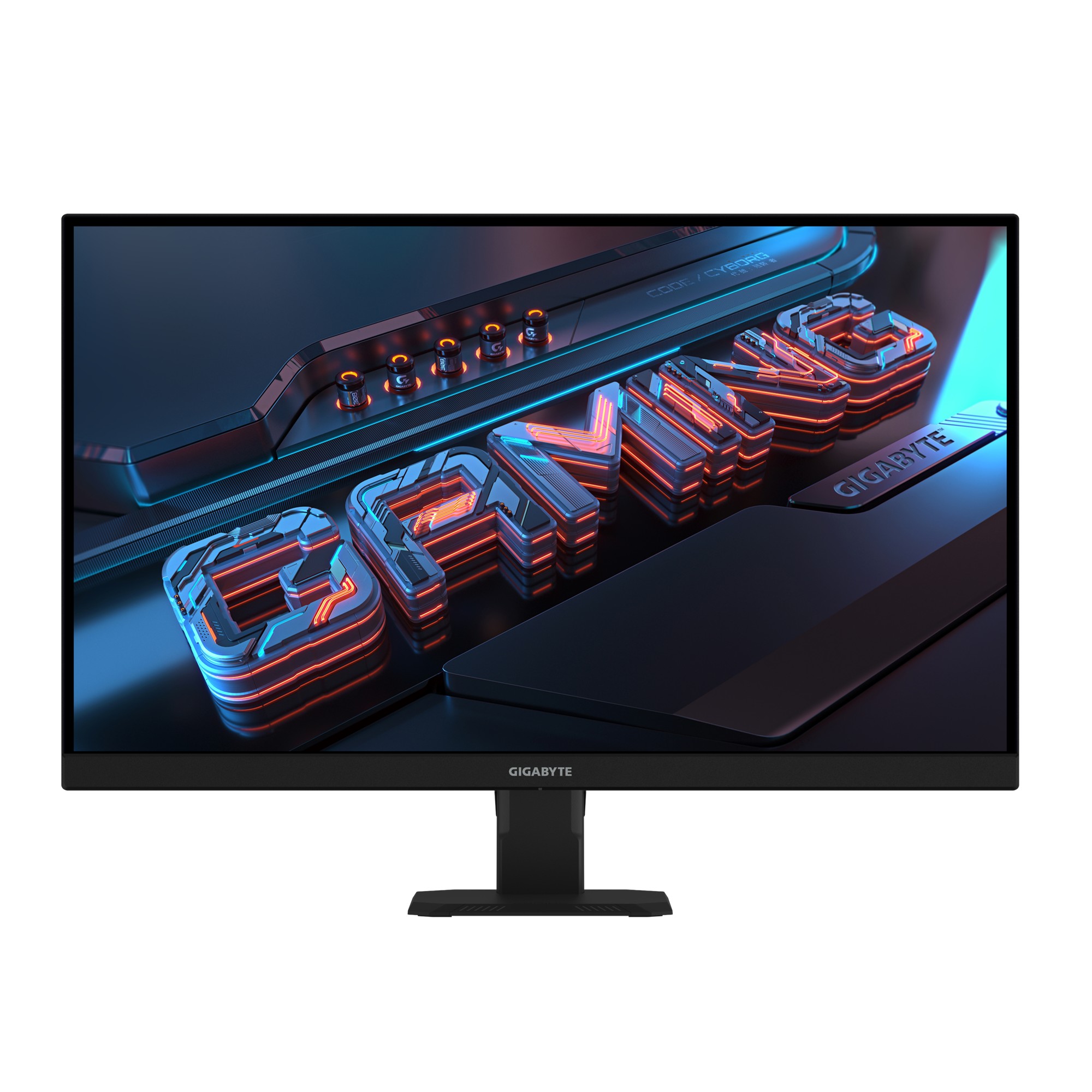 LCD Gigabyte 27" GS27U EK Black {IPS 3840x2160 160Hz 1ms 350cd 1000:1 1.07млрд цветов 178/178 FreeSync Premium 2xHDMI 2.1 DisplayPort1.4 антибликовая}